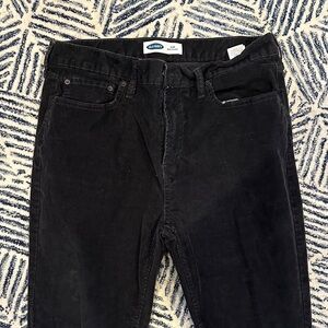 Old Navy - 36x32 - Slim, built in flex cords, Excellent Condition, Black